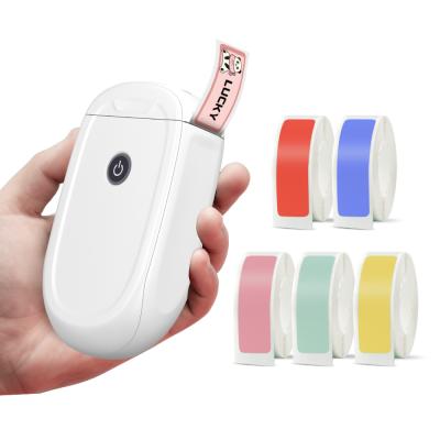 China Color Label Printer Pocket Portable Thermal Wireless Label Printer Fast Printing For Office Home Use for sale