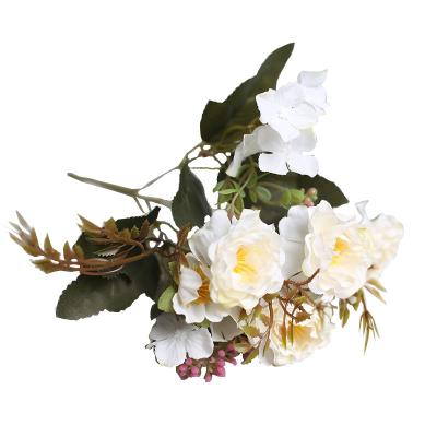 China Hot Selling Artificial Peony Balls Artificial Peony Flower High Simulation Amazon Peony Flowers For Wedding Decoration for sale