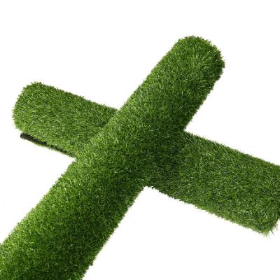 China Eco-friendly Artificial Grass Material Sports Flooring Synthetic Grass Garden Roll Carpet Natural Artificial Grass Turf For Garden Landscaping for sale