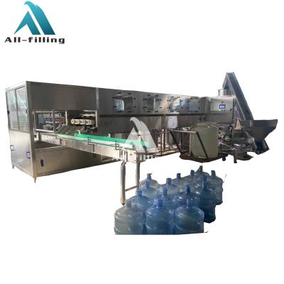 China 2021 Automatic Food 19l Bottle Pure 5 Gallon Filling Machine Water Bucket Filling Plant for sale