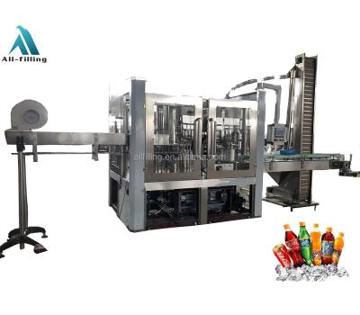 China Food Factory Price PET Glass Bottled Soft Drink Filling Line / Machine / Plant / Equipment / System for sale