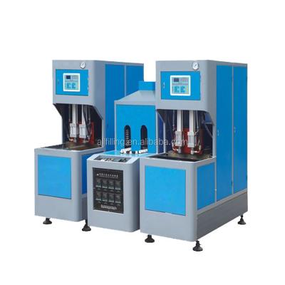 China Automatic Pet Bottle Drinking Water Beverage Bottle 2 Cavity Blowing Machine for sale