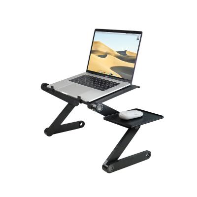 China Environmental Friendly And Ergonomic Aluminum Laptop Bed Adjustable Laptop Stand Portable Stand, 360 Degree Adjust Laptop Stand for sale