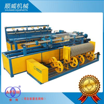 China Stainless Wire Diamond Mesh Wire Making Machine  0.5m - 4 m Weaving Breadth for sale