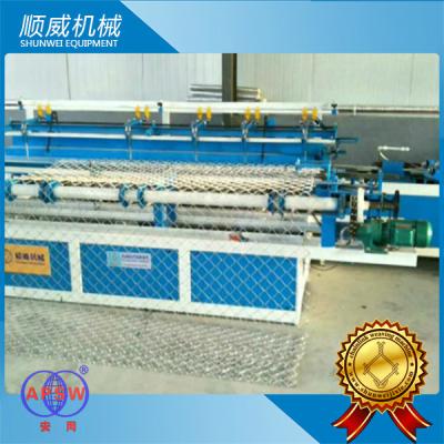 Chine barrière de maillon de chaîne du poids 2.5T faisant le contrôle de tissage de PLC de largeur de la machine 4.2m à vendre