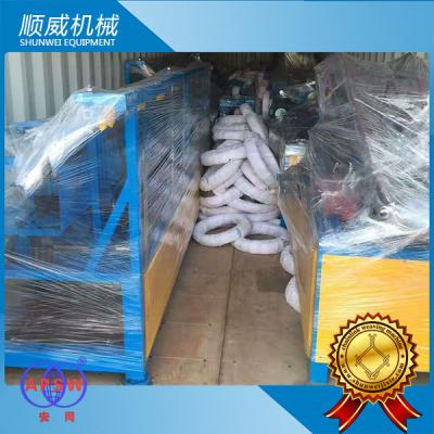 China Double Wire Chain Link Fence Machine , Fully Automatic Barbed Wire Machine for sale