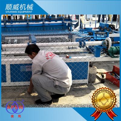 China PLC Control Fencing Wire Making Machine Weaving Diameter 1.4mm - 5.0mm for sale