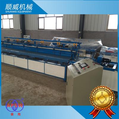 China 380V Voltage Chain Link Wire Machine For Playground And Gardens Fencing for sale