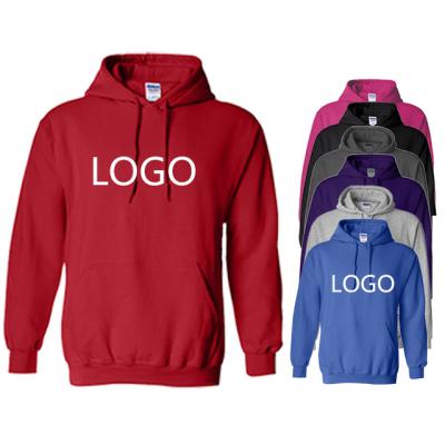 China Custom Logo Hoodies Unisex Logo 50% Cotton Sweatshirt Custom Embroidered Men's Hoodies Sweatshirt High Quality Fashion Anti-pilling for sale