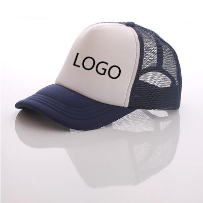 China COMMON High Quality Custom Mesh Trucker Hat With Your Brand Logo 5 Panel Mesh Caps for sale