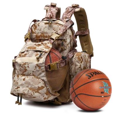 China Multiple Compartment Separation Customized Multifunct Camouflage Sports Bag Pack Gym Basketball Back Backpacks for sale