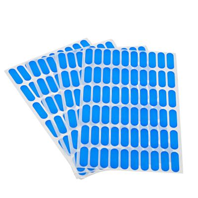 China Dot Color Coding Label Stickers Self Adhesive Colored Removable Oval for Documents for sale