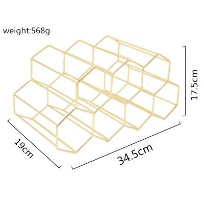 China Sustainable commercial and household storage rack for red wine and champagne for sale