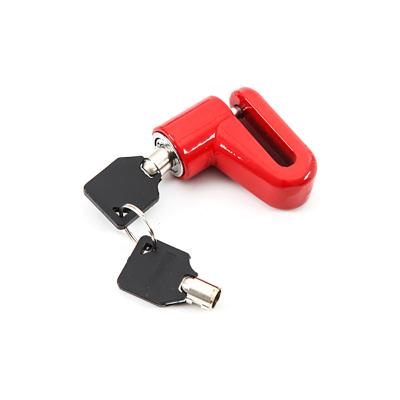 China Portable Universal Zinc Alloy Electric Scooter Motorcycle Disc Anti-theft Brake Clamp for sale