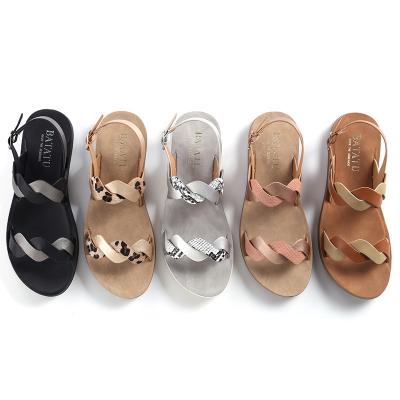 China Summer Fashion Trend Lovely Girls Kids Size Woman Strappy Sandals Beach Sandals for sale