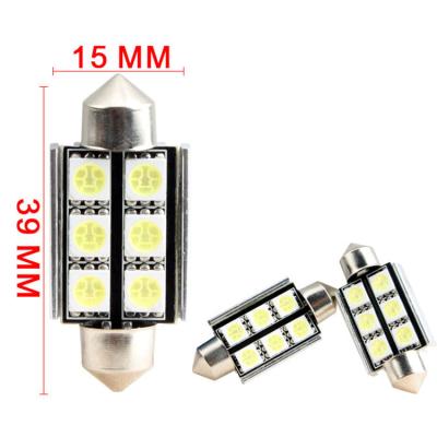 China Cornering lamp auto lamp car interior light led light 12v 21w c5w canbus festoon 5050 2SMD 3smd 6smd car led reading light for sale