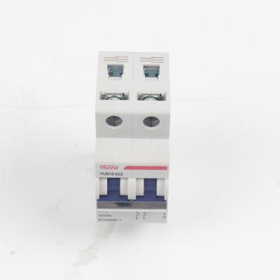 China Manufacturer Supply Ac 230V/400V Miniature Circuit Breaker MCB 6A 10000 for sale