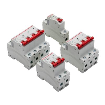 China Hot Selling High Performance Din Mini 4 Pole Mcb 4pole Mccb Elcb Rcbo 4.5KA Rail for sale