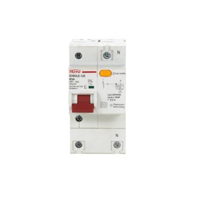 China New Listing AC 230V PA66 50HZ Din Rail Single Pole Rcbo 6KA Frequency 51hz for sale