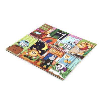 China Eco - Friendly High Quality Wire - O Binding Books For Kids Promotion Gift Printing Service for sale