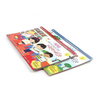 China Children Study Customized Child's Book Painting Printing With Binding Book Spiral Printing Service for sale