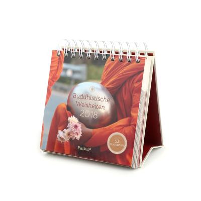 China Desktop calendar bulk desk calendar can be custom logo calendar printing for sale