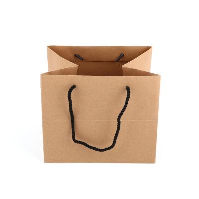 China Recyclable Custom Logo Paper Bag Printing Good Quality Kraft Paper Bag for sale