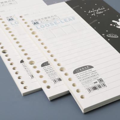 China Promotion New Arrival Filler Papers Style Custom Printed Inner Paper Notebook 8.5