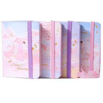 China Colorful A7 Hardcover Notebook Diary Journals Self Care My Pocket Hot Mini Address Book A7 Size Wholesale Book for sale