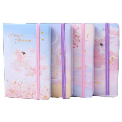 China A6 hardcover book cover diary life address book paper hard address book with binder diary wholesale running notebooks for sale