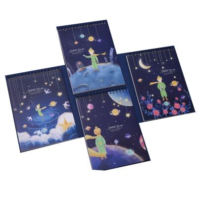 China Printed 2021 bulk cheap hot sale and cute design spiral notebook and custom made wholesale sketchbook for sale