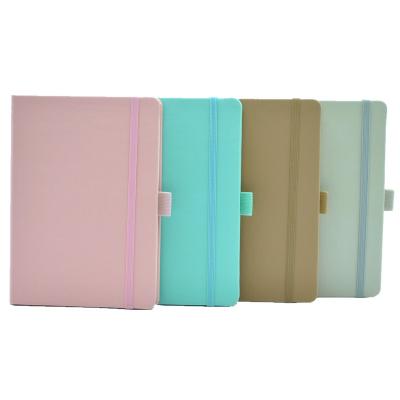 China 2021 high quality hot sale pu closure notebook diary agenda soft thermo elastic elastic notebook and new material for sale