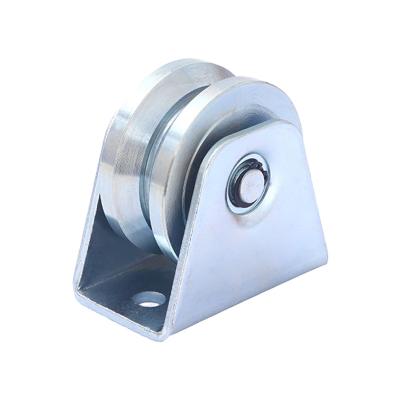 China Modern Entrance Heavy Duty Metal Sliding Gate Roller Wheel Pulley With Double Bearings U/Y 60 70 80 90 100 Spline Size 50 for sale