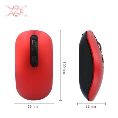 China refillable & USB Rechargeable Optical Gaming Laptop Computer Mouse 2.4G Battery Charging Wireless Mouse for sale