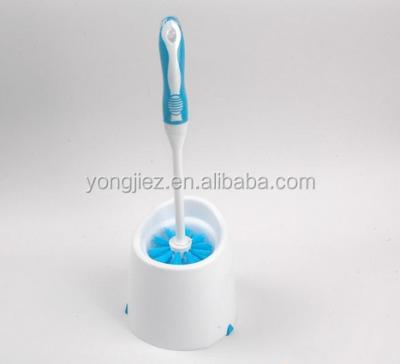 China Sustainable Plastic Toilet Brush With Holders , Toilet Reading Brush for sale