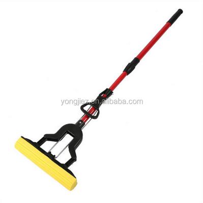 China Viable Wholesale Telescopic Handle Folding PVA Broom Sponge Broom for sale