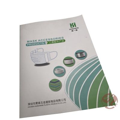 China paper & Cardboard Saddle Stitched Booklet Catalog Color Brochure Customized Printing for sale