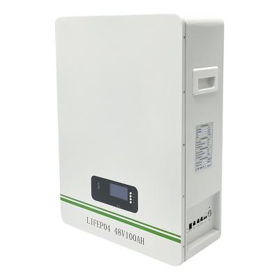 China 51.2v100Ah lithium iron phosphate solar home energy storage and power generation 200Ah wall-mounted lithium battery 5KWH/10KWh NA for sale