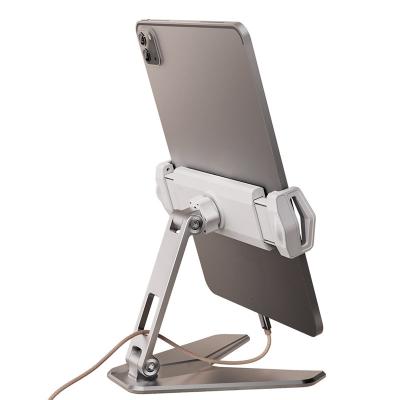 China 360 Degree Rotating Foldable Adjustable Angle Desktop Table Mobile Phone Clip Tablet Holder Stand Holder for sale