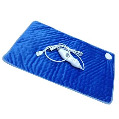 China Auto Shut-Off Electric Heating Mat Large Heat Pad with Heat 3 Setting Back Neck Shoulder Pain Moist Heat Electric Heating Pad Wholesale 3 Settings for sale