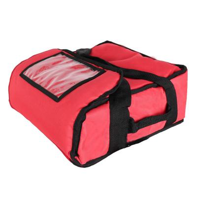 China 600D Waterproof Commercial Portable Bags Insulated Food Carrier Box Large Go-Food Pizza Bag Food Delivery For Grubhub for sale