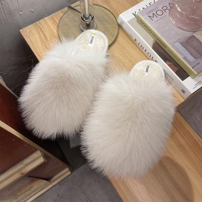 China Fashion Trend High Quality Factory Customize Fur Fashion Slippers Women Slippers Ladies Shoes Slippers for sale