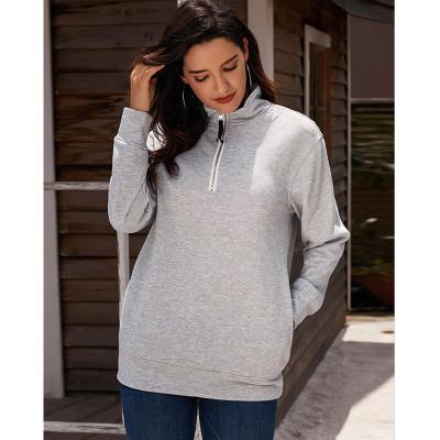 China 2022 Wholesale Spring Fashion Anti-Wrinkle Long Sleeve Cropped Fleece Jacket Lapel Hoodies Sweatshirts For Women for sale