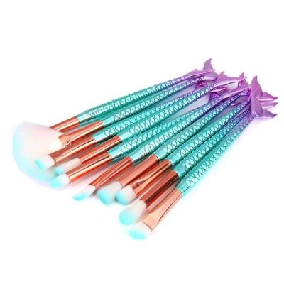 China New Natural Soft Mermaid Cosmetic Concealer Pencil Brushes Beauty Tools Brush for sale