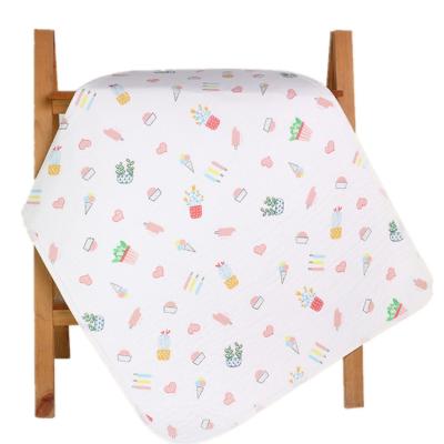 China Suck No Leaking Sheet Infant Baby Pee Urine Portable Cheap Price Waterproof Portable Baby Changing Mat Leakage for sale