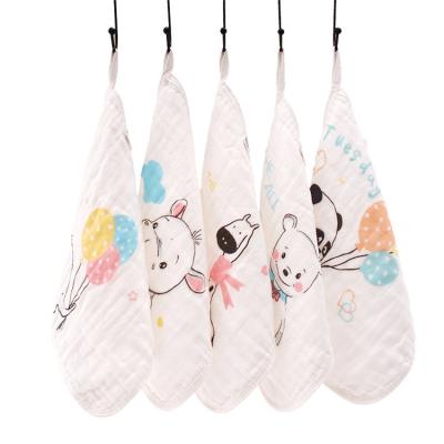 China OEM Service Organic Bamboo Baby Towel Muslin Hooded Baby Towel for sale