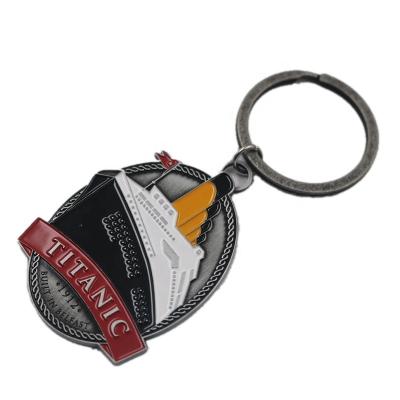 China Good Quality Zinc Alloy Metal Key Chain Strap Custom Logo for sale