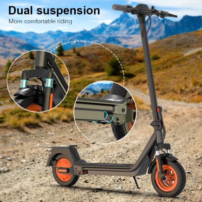 China US Certificate CE ROHS IP65 500W 10Ah Unisex Warehouse Customized Waterproof Foldable Scooter for sale