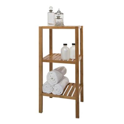 China Eco-Friendly Bamboo Bamboo Towel Rack Shelf Storage Bathroom for sale