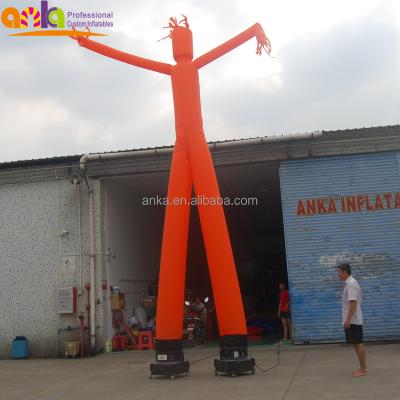 China Advertising Activities Custom 2 Legs Inflatable Sky Dancer Inflatable Advertising Air Dancer With Blower for sale